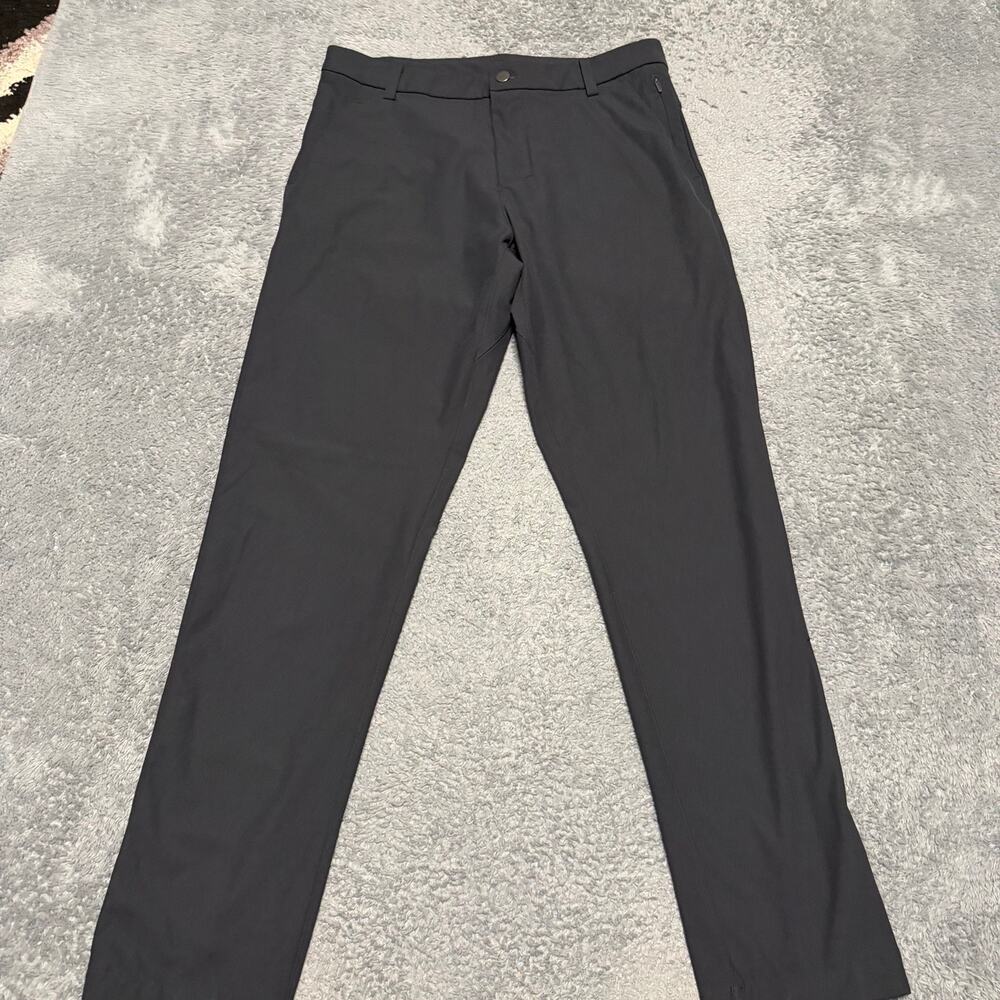 Lululemon ABC Classic Fit Warpstreme Pants Mens 31 Performance Chino M5710S